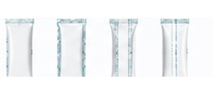 Sachet seal-edge variations shown as pack-format context